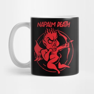 cupid red napalm death Mug